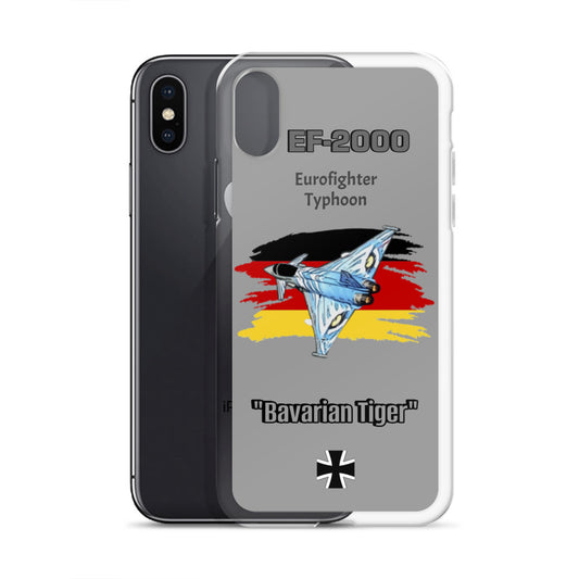 Bavarian Tiger Typhoon Clear Case for iPhone