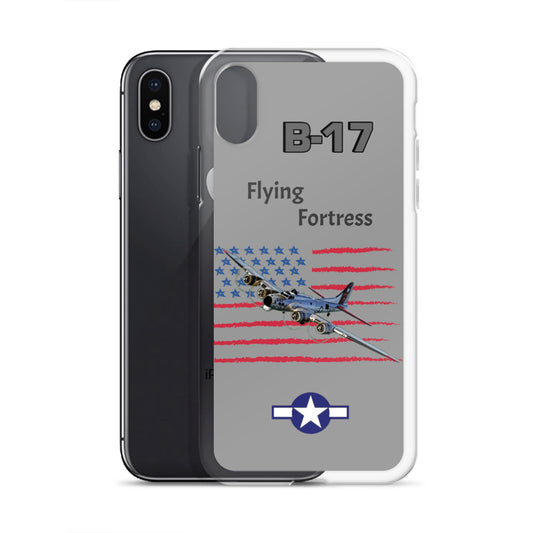 WWII Fortress Patriot Clear Case for iPhone