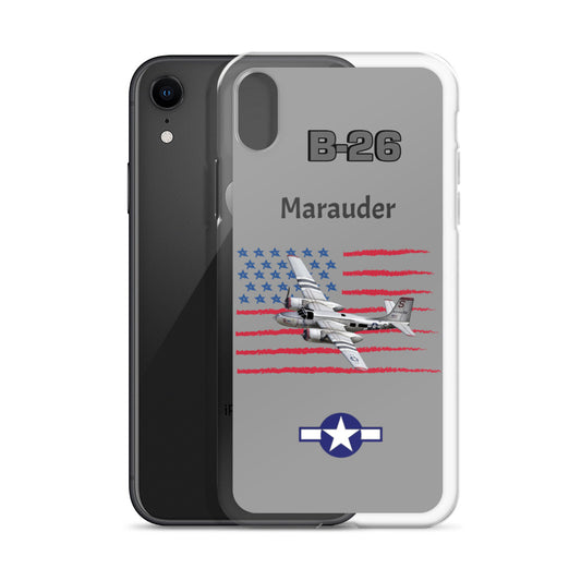 WWII Marauder Patriot Clear Case for iPhone