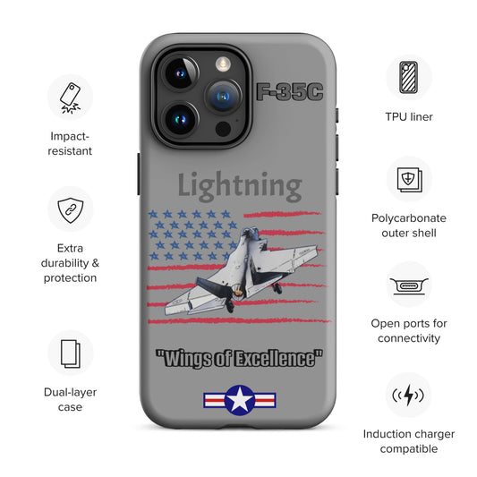 Wings Of Excellence iPhone Case