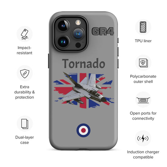 British Tornado Patriot iPhone Case (Without Quotes)