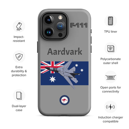 Australian Aardvark Patriot iPhone Case (Without Quotes)