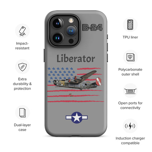 WWII Liberator Patriot iPhone Case