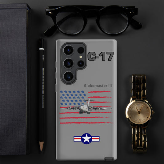 Globemaster Patriot Samsung Case (Without Quotes)